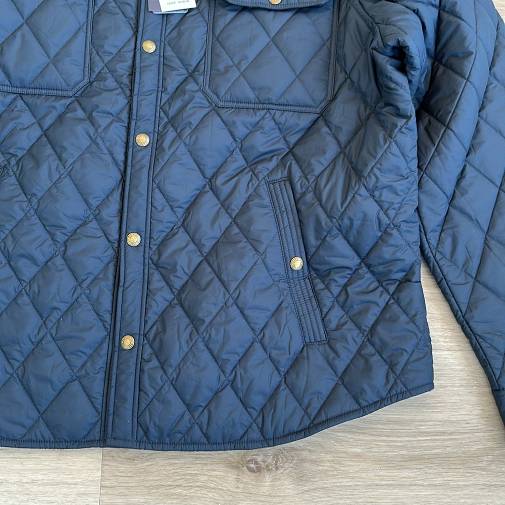 Polo Ralph Lauren Men's Brentford Insulated Quilted Shirt Jacket College xxl - Picture 9 of 10